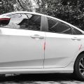Car Door Bumper Strip 6pcs/pack Protection Strip Scratch Protector Car Door Crash Blade Car Anti-collision