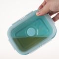 Silicone Folding Bento Box Collapsible Portable Lunch Box for Food Dinnerware Food Container Bowl For Children Adult