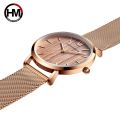 Drop shipping A++++ Quality Stainless Steel Band Japan Quartz Movement Waterproof Women Full Rose Gold Ladies Luxury Wrist Watch