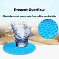 18/14cm Round Heat Resistant Silicone Mat Drink Cup Coasters Non-slip Pot Holder Table Placemat Kitchen Accessories Onderzetters