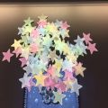 50pcs 3D Stars Glow In The Dark Wall Stickers Luminous Fluorescent Wall Stickers For Kids Baby Room Bedroom Ceiling Home Decor