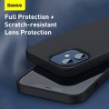Baseus Magnetic Phone Case For iPhone 12 Pro Max Mini Shockproof Liquid Silicone Back Cover For iPhone 12Pro 12Mini Coque Shell