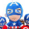 27cm Marvel Avengers Soft Stuffed Hero Captain America Iron Man Spiderman Plush Toys Movie Dolls Christmas Gifts for Kids