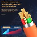 3in1 2in1 6A 120W USB Fast Charger Cable For iPhone Micro USB Type-C 8-Pin Charging Cable For Huawei Samsung Xiaomi Wird Cord