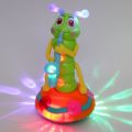 Interactive Musical Caterpillar Toy for Children | Singing, Lights, and Blowing Saxophone