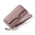 Anreisha Fashion Long Woman Purse New Designer Female Wallet Clutch PU Leather Ladies Purses Card Holder Women Phone Bags P2