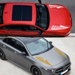 2Pcs 17x77cm Car Hood Over Stickers Vinyl Film Auto Racing Sports Styling Decals All Models Automobiles Car Tuning Accessories