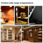 COB LED Under Cabinet Light With Adhesive Sticker Wireless Wall Lamp Wardrobe Cupboard Drawer Closet Bedroom Kitchen Night Light