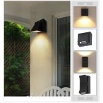 LED Wall Lamp IP65 Outdoor Waterproof Garden Porch Lighting Lamp 5W 10W Modern Simple Aluminum Indoor Wall Light
