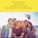 Onvian 3 in 1 Wireless Bluetooth Selfie Stick with Shutter Remote Tripod for Phone Monopod for iPhone Huawei Samsung Oneplus