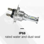 SUHU 2Pcs H7 LED Car Headlights High Low Beam Conversion Kit Hi/Lo Beam 55W 8000LM 6000K Super Bright Auto Fog Lights Bulbs CSV