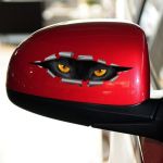 Sale 3D Car Styling Funny Cat Eyes Peeking Car Sticker Waterproof Peeking Monster Auto Accessories Whole Body Cover for All Cars