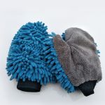Waterproof Car Wash Microfiber Chenille Gloves Thick Car Cleaning Mitt Wax Detailing Brush Auto Care Double-faced Glove