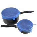 6 Pcs/Set Food Silicone Cover Universal Silicone Lids For Cookware Bowl Pot Lid Reusable Stretch Lids Wrap Kitchen Accessories 
     6 Pcs/Set Food Silicone Cover Universal Silicone Lids For Cookware Bowl Pot Lid Reusable Stretch Lids Wrap Kitchen Accessories