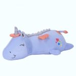 60CM Cute Glowing LED Night Light Unicorn Animal Plush Toys Lovely Luminous Pillow Stuffed Doll For Children Kids Brithday Gifts