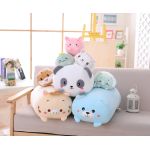 9 Styles Animal Sweet Dinosaur Pig Cat Bear Plush Toy Soft Cartoon Panda Hamster Elephant Deer Stuffed Doll Baby Pillow Gift
