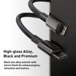 Baseus 20W USB C Cable for iPhone 11 8 XR PD Fast Charge for iPhone 12 SE USB Type C Cable Fast Charging for Macbook Cable