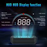 GEYIREN M8 Car HUD Head Up Display OBD2 II EUOBD Overspeed Warning System Projector Windshield Auto Electronic Voltage Alarm