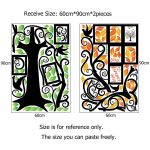 Large 160*204cm Family Tree Heart-shaped Photo Frame Wall Sticker Love You Forever Bird Decals Mural Art Home Decor Removable