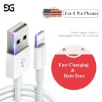 0.25m 1m 2m 3m USB Cable For iPhone Date Fast Charging Type C Cable For iPhone 12 11 Pro Max 8 7 6 Plus Wall Charger Sync Cables