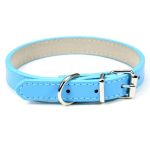 1PC Popular Adjustable Colorful Pet Collars Kitten Cat Collar PU Leather Neck Strap Safe for Dogs Soft Pet Supplies