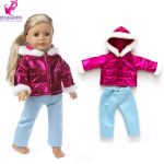 43cm New Born Baby Doll Sun Protection Clothes for Baby Doll Clothes 18 Inch American OG Girl Doll Jacket