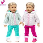43cm New Born Baby Doll Sun Protection Clothes for Baby Doll Clothes 18 Inch American OG Girl Doll Jacket