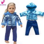 43cm New Born Baby Doll Sun Protection Clothes for Baby Doll Clothes 18 Inch American OG Girl Doll Jacket