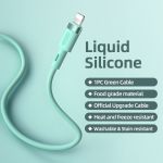 Charger For iPhone 12 Pro Max 11 X XR XS 8 7 6 6s 5 iPad Cord for Charging Charger Cable Liquid Silicone Cable For iPhone Cable