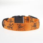 Cheervivi Adjustable LED Light Glow Pet Collar Dog Collar Supply LED Pet Emitting New Nylon Dog Collar Supplies Circle Wholesale