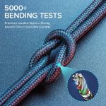 MCDODO 3m 2.4A USB Cable LED Fast Charging Mobile Phone Charger Data Cord For iPhone 12 mini 11 Pro Max Xs Xr X 8 7 6s 6 Plus SE