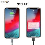 PZOZ Usb Cable For iphone cable 11 12 pro max Xs Xr X SE 8 7 6 plus 6s 5s ipad air mini 4 fast charging cable For iphone charger