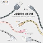 PZOZ Usb Cable For iphone cable 11 12 pro max Xs Xr X SE 8 7 6 plus 6s 5s ipad air mini 4 fast charging cable For iphone charger