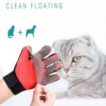 Snailhouse Pet Glove Cat Grooming Deshedding Brush Gloves Cats Dog Animal Back Massage Fur Washing Bathing Glove Comb For Animal