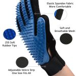Snailhouse Pet Glove Cat Grooming Deshedding Brush Gloves Cats Dog Animal Back Massage Fur Washing Bathing Glove Comb For Animal