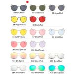 2020 Luxury vintage Mirror Brand Designer Sunglasses Women/Men Classic Round Outdoor Sun Glasses UV400  Oculos De Sol Gafas