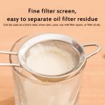 Flour Sieve Colander Screen Mesh Handheld Tea Strainer Mesh Flour Oil Strainer Stainless Steel Kitchen Sieves  сито для муки