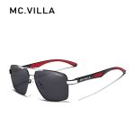 MC.VILLA Men Vintage Aluminum Polarized Sunglasses Classic Brand Sun glasses Coating Lens Driving Eyewear For Men/Women M6608