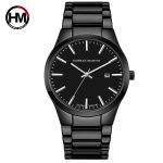 Men Watch Top Brand Luxury Calendar Stainless Steel Quartz Fashion Business Full Black Waterproof Watches Relogio Masculino