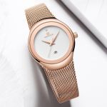 NAVIFORCE Watch Women Fashion Dress Quartz Watches Lady Stainless Steel Waterproof Wristwatch Simple Girl Clock Relogio Feminino