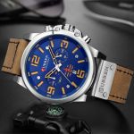Newest 2018 Men Watches CURREN Top Brand Luxury Quartz Mens Wristwatches Leather Military Date Male Clock Relogio Masculino