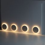 Led Wall Lamp Aluminum Indoor Outdoor IP67 Waterproof Wall Light  Recessed Stair Bedroom Bathroom Corridor Wall Sconce DC12-24V