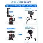Ulanzi MT-11 Flexible Octopus Tripod for DSLR Smartphone 2 in 1 Tripod Extend 1/4'' Screw for Magic Arm Led Video Light
