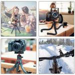 Ulanzi MT-11 Flexible Octopus Tripod for DSLR Smartphone 2 in 1 Tripod Extend 1/4'' Screw for Magic Arm Led Video Light