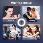 Dimmable LED Selfie Ring Fill Light Phone Camera Led Ring Lamp With Tripod For Makeup Video Live Aro De Luz Para Hacer Tik Tok