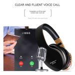 PunnkFunnk Wireless Headphones Bluetooth Earphone 5.0 Foldablel 3D Bass Stereo Noise Reduction Gaming Headset/Mic  For Mobile PC