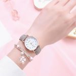 2021 NEW Women Watches Simple Vintage Small Watch Leather Strap Casual Sports Wrist Clock Dress Wristwatches Reloj mujer