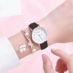 2021 NEW Women Watches Simple Vintage Small Watch Leather Strap Casual Sports Wrist Clock Dress Wristwatches Reloj mujer