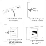 Kenlux 18W Plastic Waterproof  Outdoor Led Wall Lighting Indoor Porch LED Wall Lamp  Energy-saving WW/WH  Garden Outdoor Light