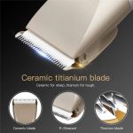 USB Rechargeable Ceramic Hair Clipper Electric Men Barber Hair Cutting Machine Trimmer Shaver Cordless Hair Trimmer
